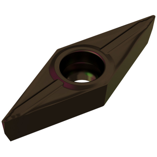 Picture of CERATIZIT VCGT22.5EN-SMF CTCP135 Turning Insert 35.0° 0.008 Corner Radius TiCN + Al2O3
