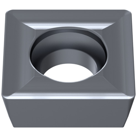 Picture of CERATIZIT SPMT 432SN-33 CTPM240 Milling Insert Square 0.031 Corner Radius TiAlTaN