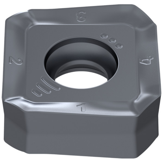Picture of CERATIZIT SAKU 1706ABSR-R50 CTPK220 Milling Insert Square 0.031 Corner Radius TiAlTaN