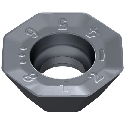 Picture of CERATIZIT OFHT 050410SN-F50 CTPM225 Milling Insert Octagonal 0.039 Corner Radius TiAlTaN