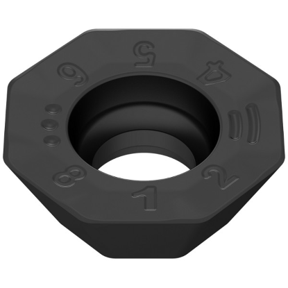 Picture of CERATIZIT OFHT 050410SN-M50 CTCP230 Milling Insert Octagonal 0.039 Corner Radius TiCN + Al2O3