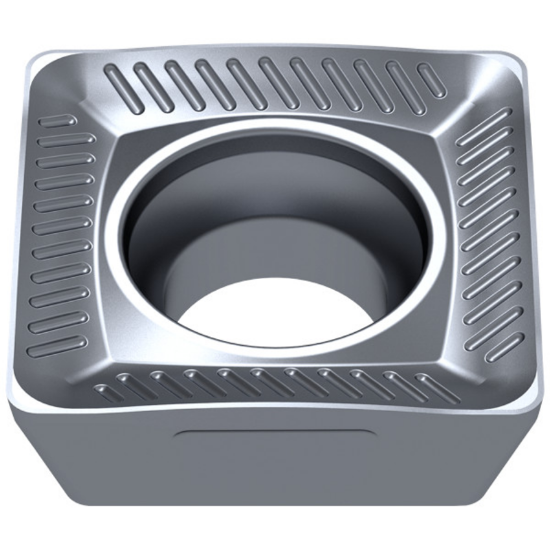 Picture of CERATIZIT SDMT 1205ZZSN-29 CTPM240 Milling Insert Square 0.031 Corner Radius TiAlTaN