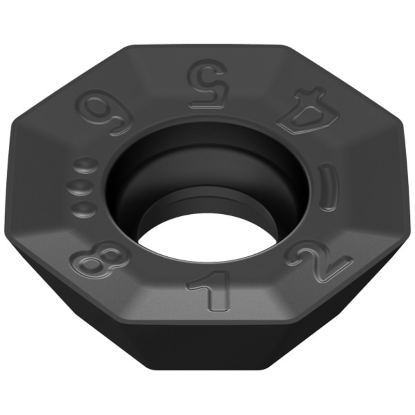 Picture of CERATIZIT OFHT 040305SN-F50 CTCP220 Milling Insert Octagonal 0.019 Corner Radius TiCN + Al2O3