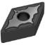 Picture of CERATIZIT DNMG443EN-TMQ CTCP115 Turning Insert 55.0° Negative 0.047 Corner Radius TiCN + Al2O3