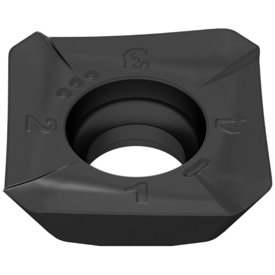 Picture of CERATIZIT SFHT 1204AFSR-F50 CTCP230 Milling Insert Square 0.039 Corner Radius TiCN + Al2O3
