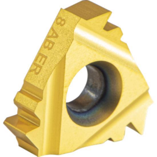 Picture of CARMEX 22ER8ABUTMXC Threading Insert 8.00TPI Buttress External Right TiCN + TiN ISO 22