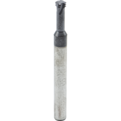 Picture of CARMEX MTS06049D12 0.75 ISO Thread Mill M6 x 0.75MM 0.19 Dia 0.50 Neck 0.23 Shank Internal 4 Flute 2xD1 AlTiN