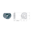 Picture of DIJET BNM-100 JC5015 Milling Insert Ball Mill 0.393 Corner Radius Multilayer
