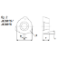 Picture of DIJET WDHW06T320ZTR JC5015 Milling Insert Trigon 0.079 Corner Radius Carbide Multilayer