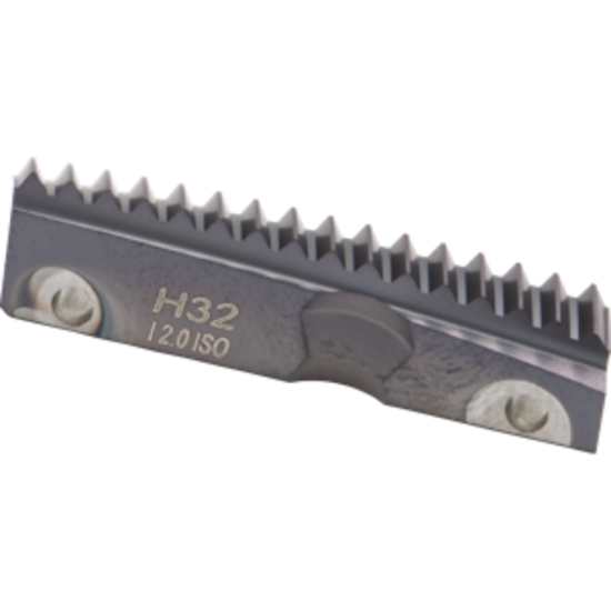 Picture of CARMEX H32 I 2.0 ISO MT7 Indexable Thread Mill Insert 2.00MM TiAlN Coating H3 Size