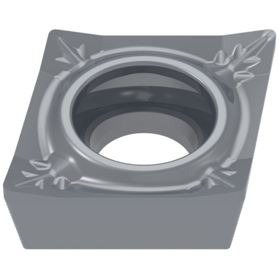 Picture of CERATIZIT CCGT 32.5.5FN-25P AMZ Indexable, Turning Insert 80.0 ° Positive TiAlN 0.008 Radius