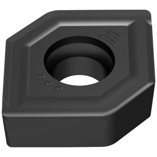 Picture of CERATIZIT XAHT 060525SL-M50 CTCK215 Milling Insert Wiper 0.098 Corner Radius TiCN + Al2O3