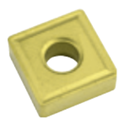 Picture of DORIAN SNMG322-UGN-DUC25UT Turning Insert Square 0.031 Corner Radius Carbide TiN + TiCN + Al2O3 + TiN