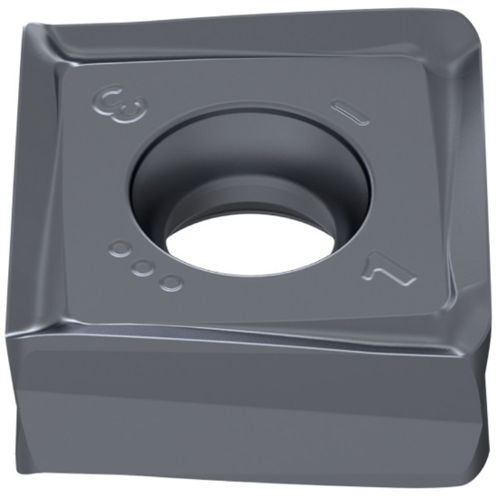 Picture of CERATIZIT SNHU120416SR-F50 CTPM240 Milling Insert Square 0.063 Corner Radius TiAlTaN