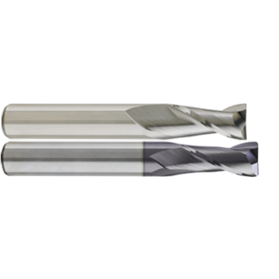Picture of GORILLA MILL CEM14R2020TiALN	 DIA 1/4" SH 0.2500 LOC 0.7500 OAL 2.50 End Mill Standard Flute High Helix Carbide TiAlN Single End Corner Radius 0.0200 0.51MM PRIMATE
