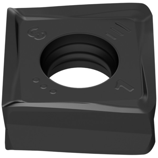 Picture of CERATIZIT SNHU09T312SR-R50 CTCK215 Milling Insert Square 0.047 Corner Radius TiCN + Al2O3