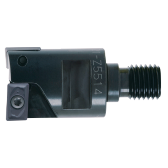 Picture of DIJET MEC-2100-M12 Milling Cutter 90.0°, Drill Mill 1.000 Cutter Diameter Screw On M12 Shank 1.380 OAL 2 Flute