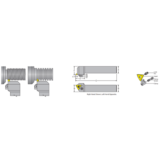 Picture of DORIAN MTVOR20-66D-A On Edge Square 1.250 Shank 6.000 OAL