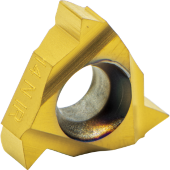 Picture of CARMEX 11IR14NPTMXC Threading Insert 14.00TPI NPT Internal Right TiCN + TiN ISO 11