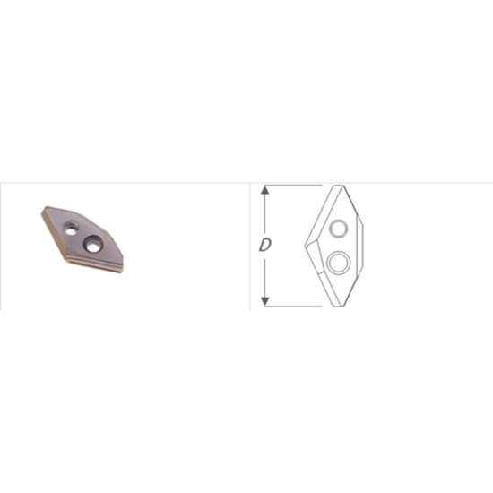 Picture of K-Tool DI-921 X33 Single Insert Insert 0.921 Cutter Diameter
