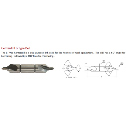 Picture of LINK 25-L2-137 11B Type DED HSS Center Drill