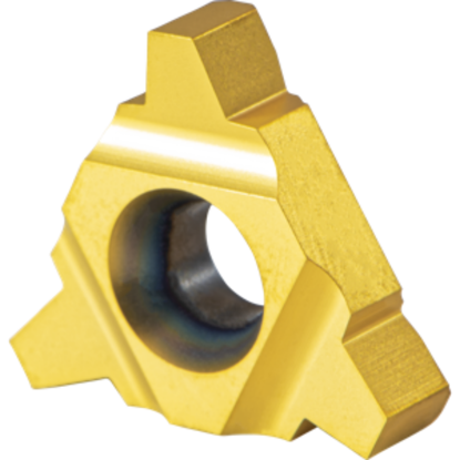 Picture of CARMEX 22UIRL5ACMEMXC Threading Insert 5.00TPI ACME Internal Neutral TiCN + TiN ISO 22