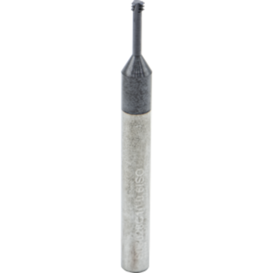 Picture of CARMEX MTS06028C10 0.6 ISO Thread Mill M3.5 x 0.60MM 0.10 Dia 0.41 Neck 0.23 Shank Internal 3 Flute 3xD1 AlTiN