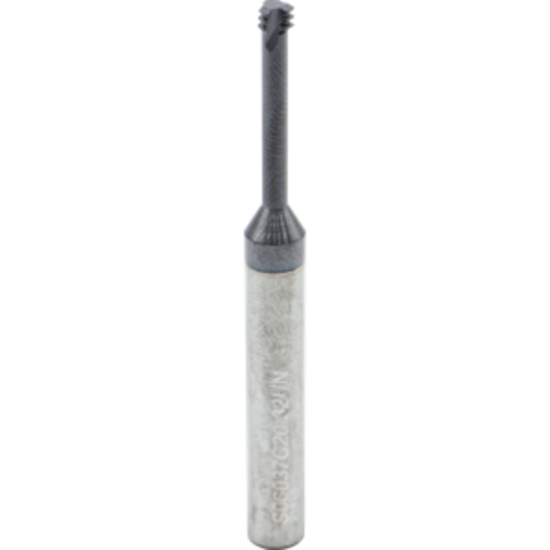 Picture of CARMEX MTS06037C20 32 UN Thread Mill 0.14 Dia 32.00TPI 0.79 Neck 2.30 OAL 3 Flute 4xD1 Internal AlTiN