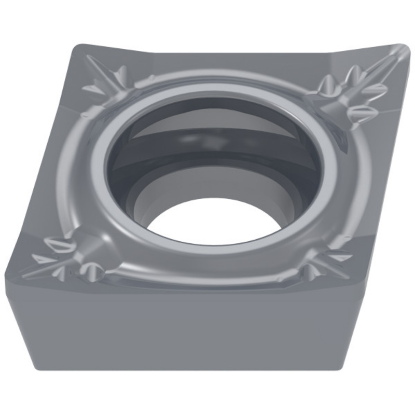 Picture of CERATIZIT CCGT 32.52FN-25P AMZ Indexable, Turning Insert 80.0 ° Positive TiAlN 0.031 Radius