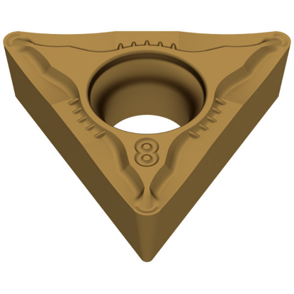 Picture of CERATIZIT TCMT32.52EN F43 CTC2135 Turning Insert Triangle 0.031 Corner Radius TiCN + TiNB
