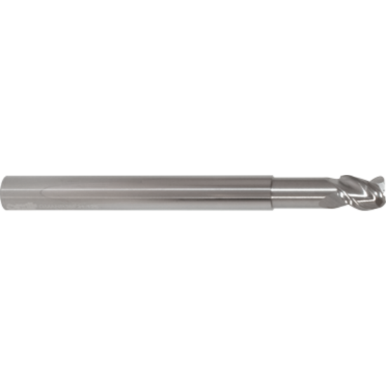 Picture of GORILLA MILL GMANR10F33.250	 DIA 1" SH 1.00 LOC 1.1250 OAL 6.00 End Mill Standard Flute Variable Helix Carbide Uncoated Single End Square Sharp SILVERBack