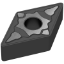 Picture of CERATIZIT DNMG333EN-M70 CTCP125 Turning Insert 55.0° Negative 0.047 Corner Radius TiCN + Al2O3