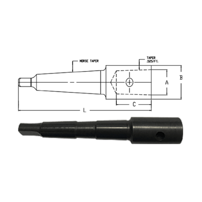 Picture of LINK 87-L6-364 UM26 X MT2 Morse Taper ADAPTER
