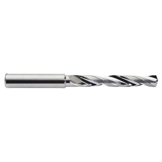 Picture of M.A. FORD CDACR3906 Carbide Drill Coolant Thru Carbide 140° - 142° 0.390 Dia 0.393 Shank 4.060 OAL 2 Flute 2.402 Flute Length Carbide