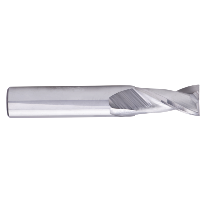Picture of ICE-ECO-078125-4-4-15-SQ-RND-TiALN-R DIA 25/32 SH 0.8750 LOC 1.50 OAL 4.00 End Mill Standard Flute Standard Helix Carbide TiAlN Single End Square Sharp Blue
