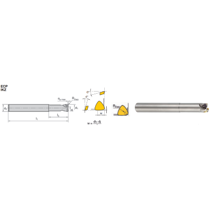 Picture of LMT FETTE ECP X07-063AC630I Milling Feed Mill Milling Cutter 0.620 Cutter Diameter
