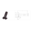 Picture of K-Tool A-1389 Square 45.0°, Chamfer Mill End Mill Weldon 1.0000 Positive 2.2500 57.15MM - 2-1/4Cutter Dia