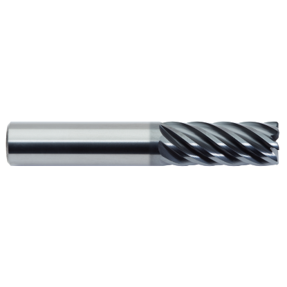 Picture of M.A. FORD 18062907B DIA 16MM SH 0.6299 LOC 1.6535 OAL 3.6220 End Mill Standard Flute Standard Helix Carbide AlTiN Single End Corner Radius 0.1181 3.00MM TuffCut® XR7