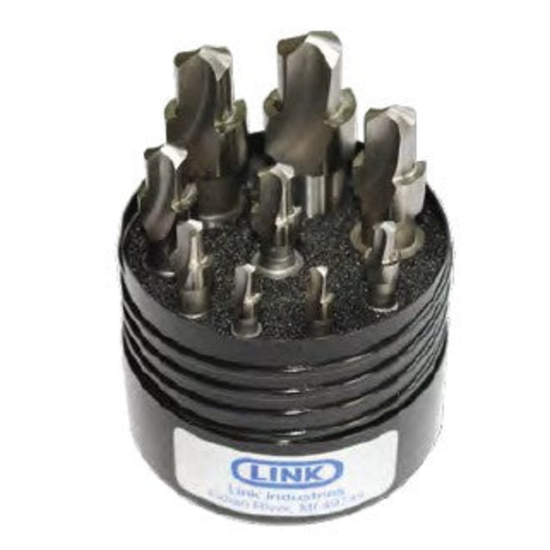 Picture of LINK 05-L2-375 English UNIDAPT HSS COMBIDED Drill & 9 PC Set