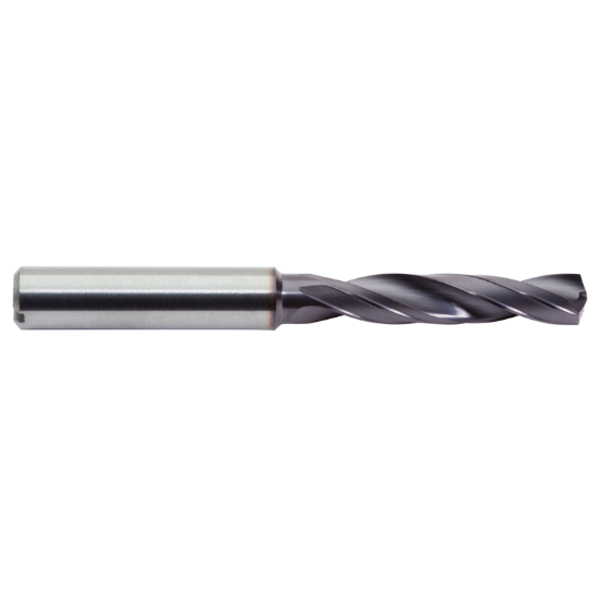 Picture of M.A. FORD CXDCS 1600AP Carbide Drill Coolant Thru Carbide 140° - 142° 0.629 Dia 0.629 Shank 4.527 OAL 2 Flute 2.559 Flute Length Carbide AlTiN