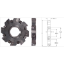 Picture of K-Tool SC-5000 Milling Cutter 5.000 Cutter Diameter 1.250 Face Mill