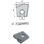 Picture of LMT FETTE WPB 32 HF LCPK25M Milling Insert Back Draft