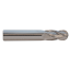 Picture of M.A. FORD 14098430T DIA 25MM SH 0.9843 LOC 1.5748 OAL 4.0157 End Mill Standard Flute Standard Helix Carbide TiN Single End Ball Nose TuffCut® GP