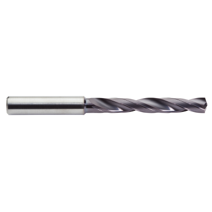 Picture of M.A. FORD CXDCR 1530AP Carbide Drill Coolant Thru Carbide 140° - 142° 0.602 Dia 0.629 Shank 5.236 OAL 2 Flute 3.268 Flute Length Carbide AlTiN