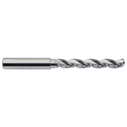 Picture of M.A. FORD Carbide Drill Solid Carbide 144° 0.185 Dia 0.185 Shank 2.750 OAL 3 Flute 1.625 Flute Length Carbide AlTiN