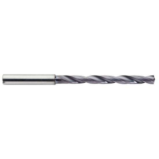 Picture of M.A. FORD CXDCLM1160AP Carbide Drill Coolant Thru Carbide 140° - 142° 0.456 Dia 0.472 Shank 6.417 OAL 2 Flute 4.488 Flute Length Carbide AlTiN
