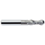 Picture of M.A. FORD 135B25001N DIA 1/4 SH 0.2500 LOC 0.7500 OAL 4.00 End Mill Standard Flute Standard Helix Carbide Uncoated Single End Ball Nose TuffCut® AL