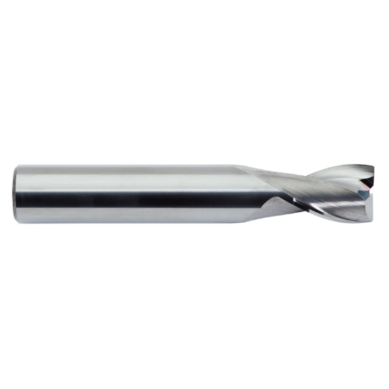 Picture of M.A. FORD 13537501 DIA 3/8 SH 0.3750 LOC 0.50 OAL 3.00 End Mill Standard Flute Standard Helix Carbide Uncoated Single End Corner Radius 0.0150 0.38MM TuffCut® AL