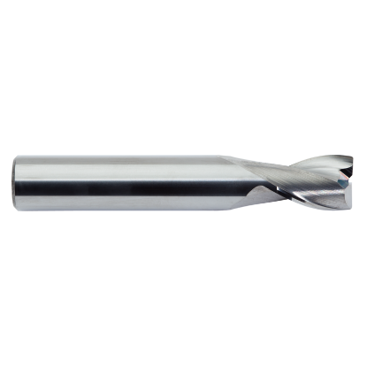 Picture of M.A. FORD 13510001 DIA 1 SH 1.00 LOC 1.2500 OAL 5.00 End Mill Standard Flute Standard Helix Carbide Uncoated Single End Corner Radius 0.0450 1.14MM TuffCut® AL