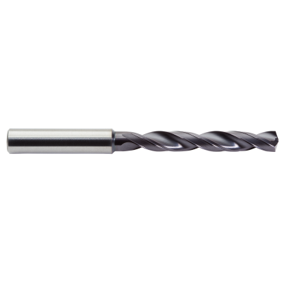Picture of M.A. FORD CXDSR 0300AP Carbide Drill Coolant Thru Carbide 140° - 142° 0.118 Dia 0.118 Shank 2.598 OAL 2 Flute 1.102 Flute Length Carbide AlTiN